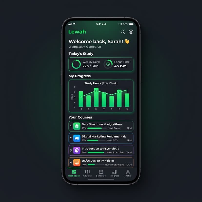 Lewah App Dashboard
